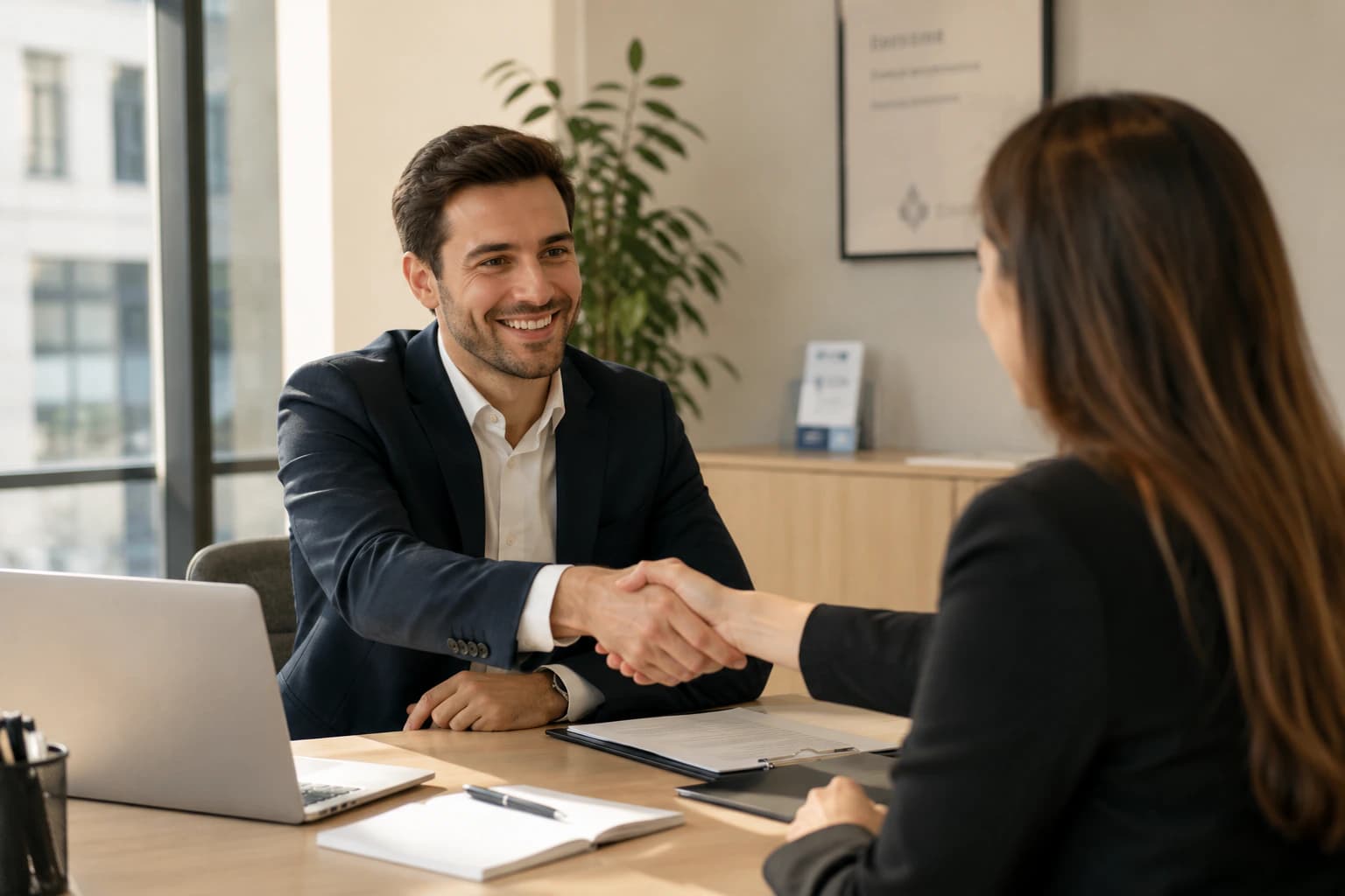 Entretien professionnel en agence